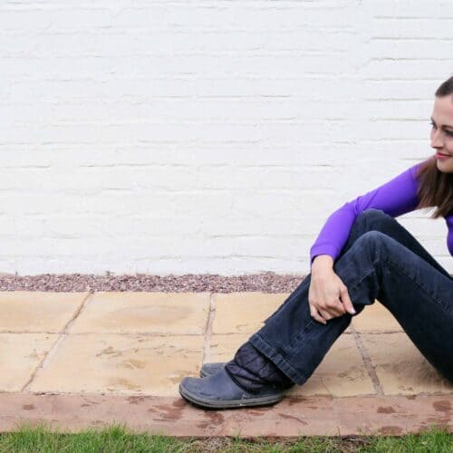 Laying a Paved Patio Tutorial with BEFORE & AFTER