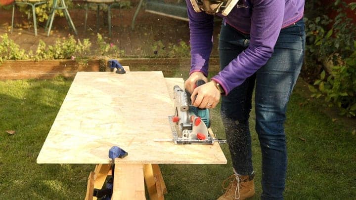 making shed shelves out of Wickes' 11mm osb wood