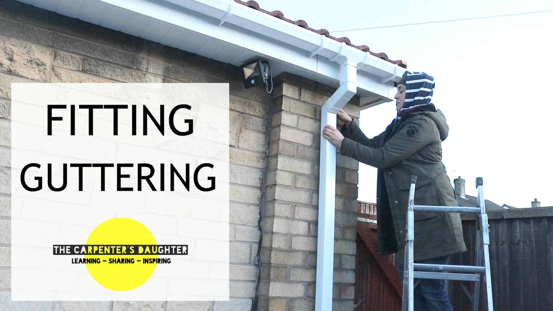 fitting guttering pin