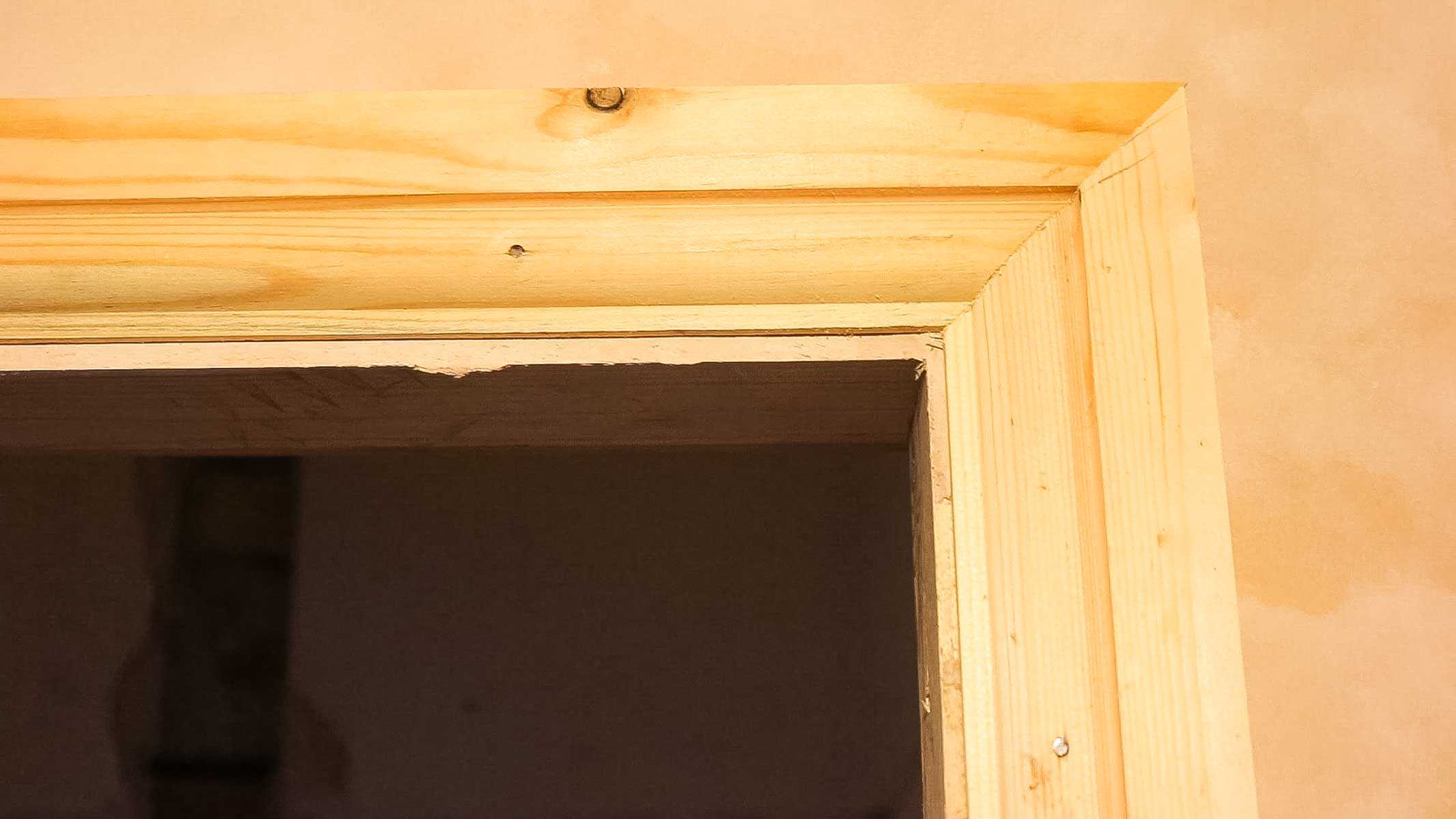 6mm clearance in architrave door way